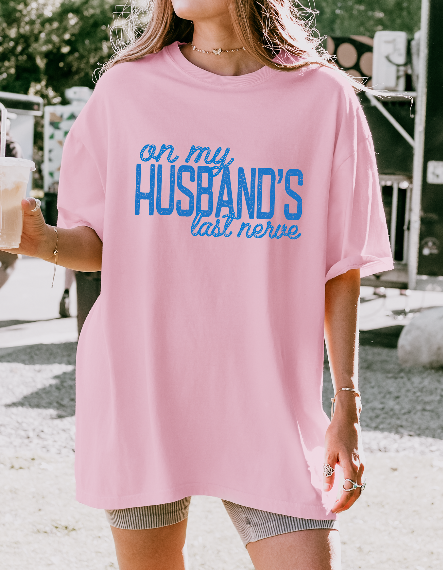 Husbands Last Nerve Graphic Tee