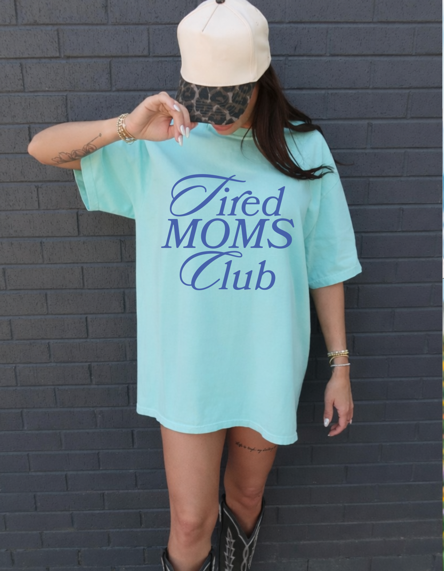 Tired Moms Club Graphic Tee