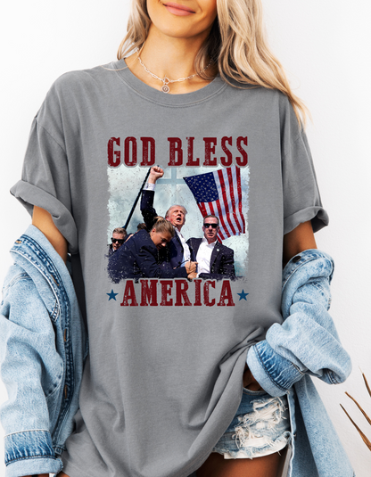 God Bless America tee
