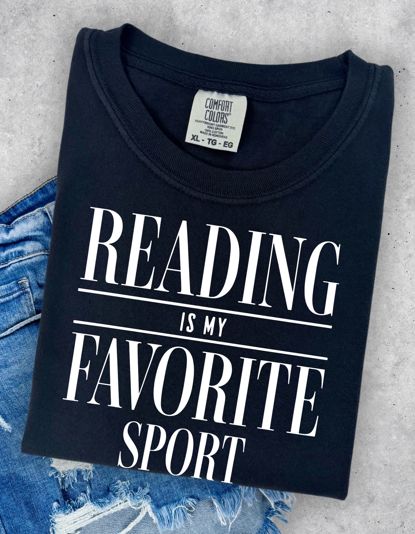 Reading is my Favorite Sport Tshirt