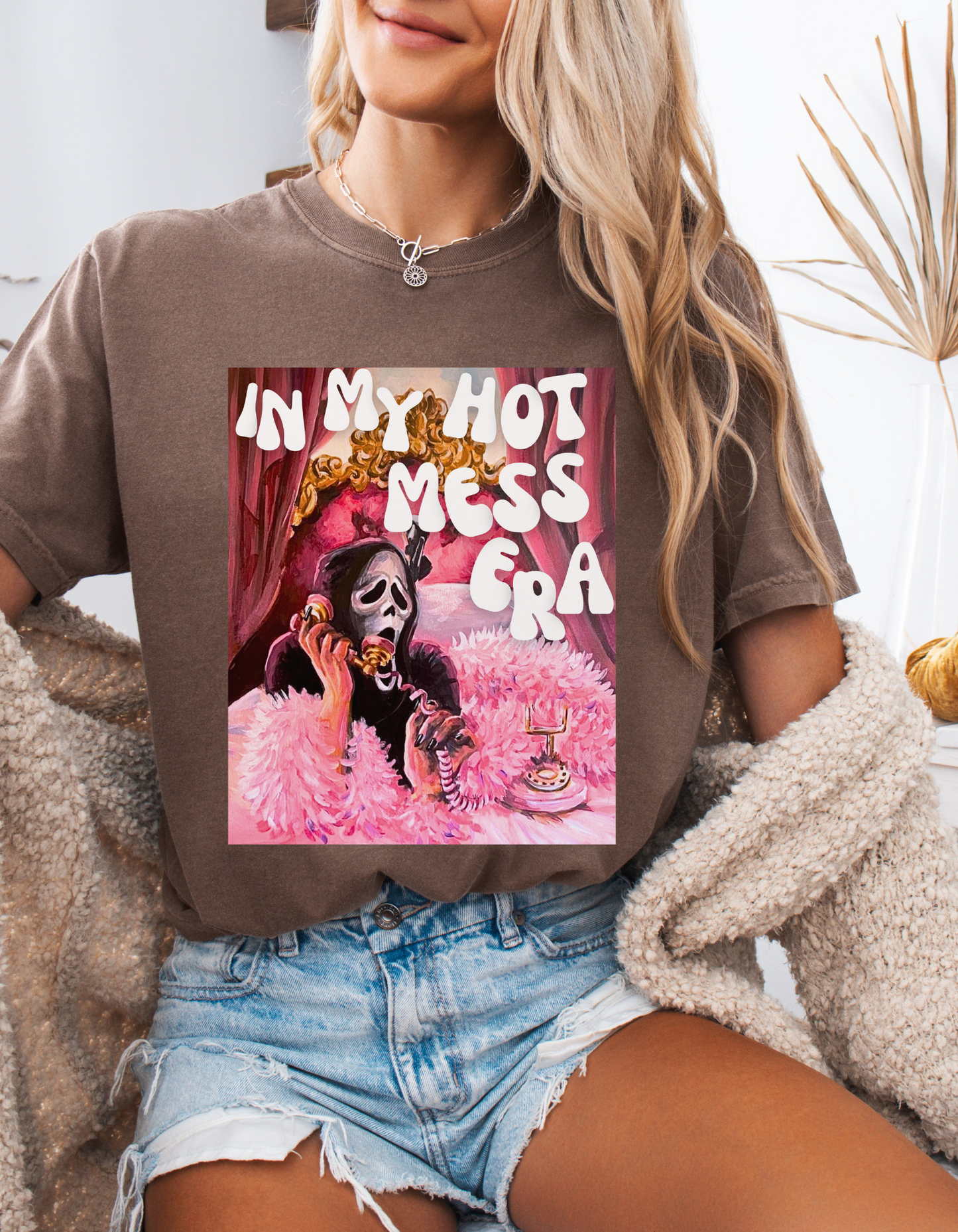 Hot Mess Era Ghostface Graphic Tee