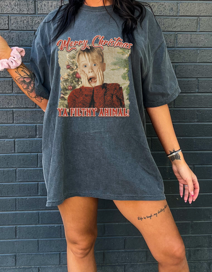 Merry Christmas you filthy animals Graphic Tee