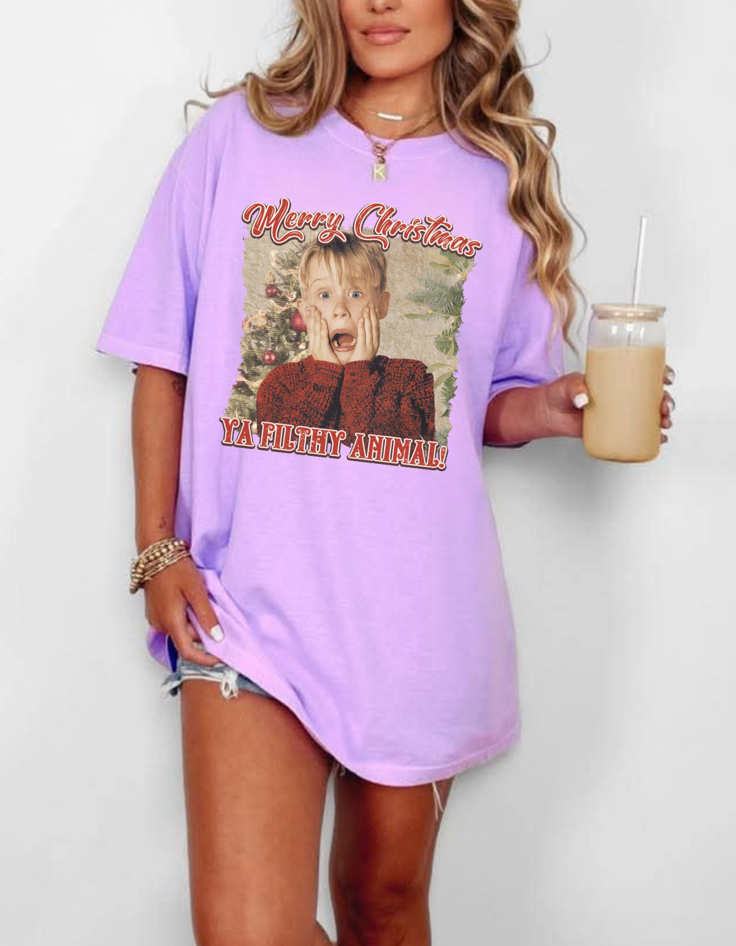 Merry Christmas you filthy animals Graphic Tee