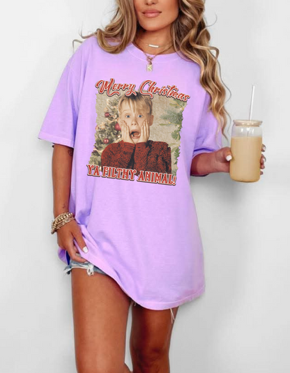 Merry Christmas you filthy animals Graphic Tee
