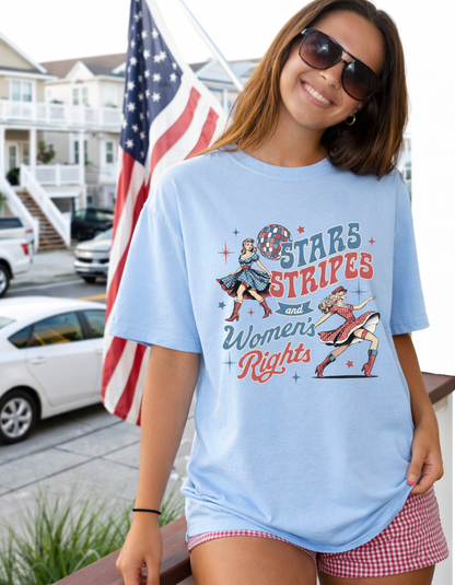 Stars Stripes Women’s Rights Graphic Tee