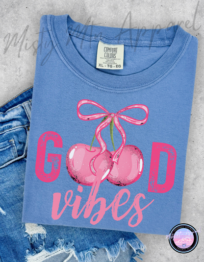 Good vibes graphic tee