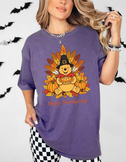 Happy Thanksgiving Pooh Tshirt