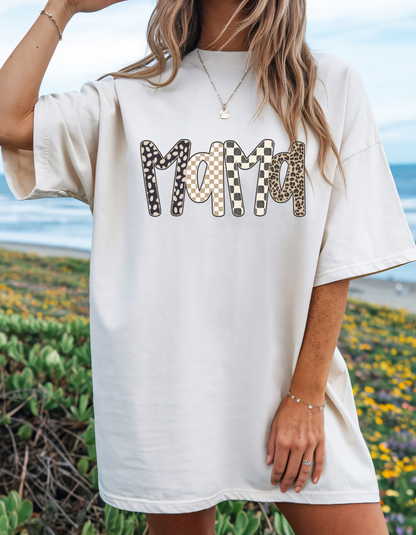 Mama leopard Graphic Tee