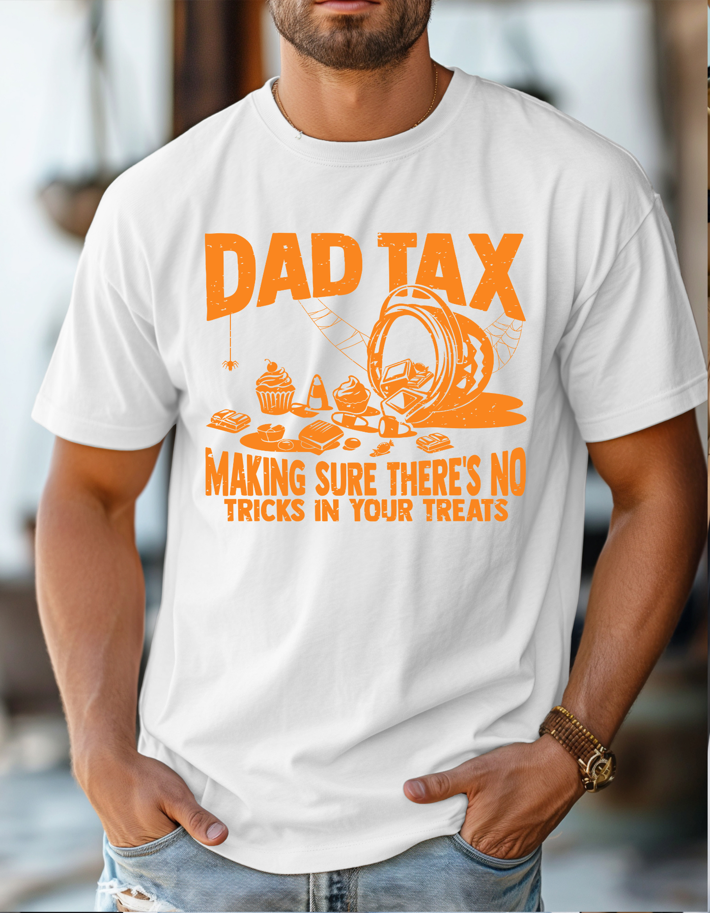 Dad tax Halloween Tee