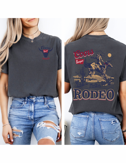 Coors Banquet Rodeo Graphic Tshirt
