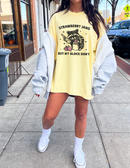 Strawberry Jams but my Glock don’t tshirt
