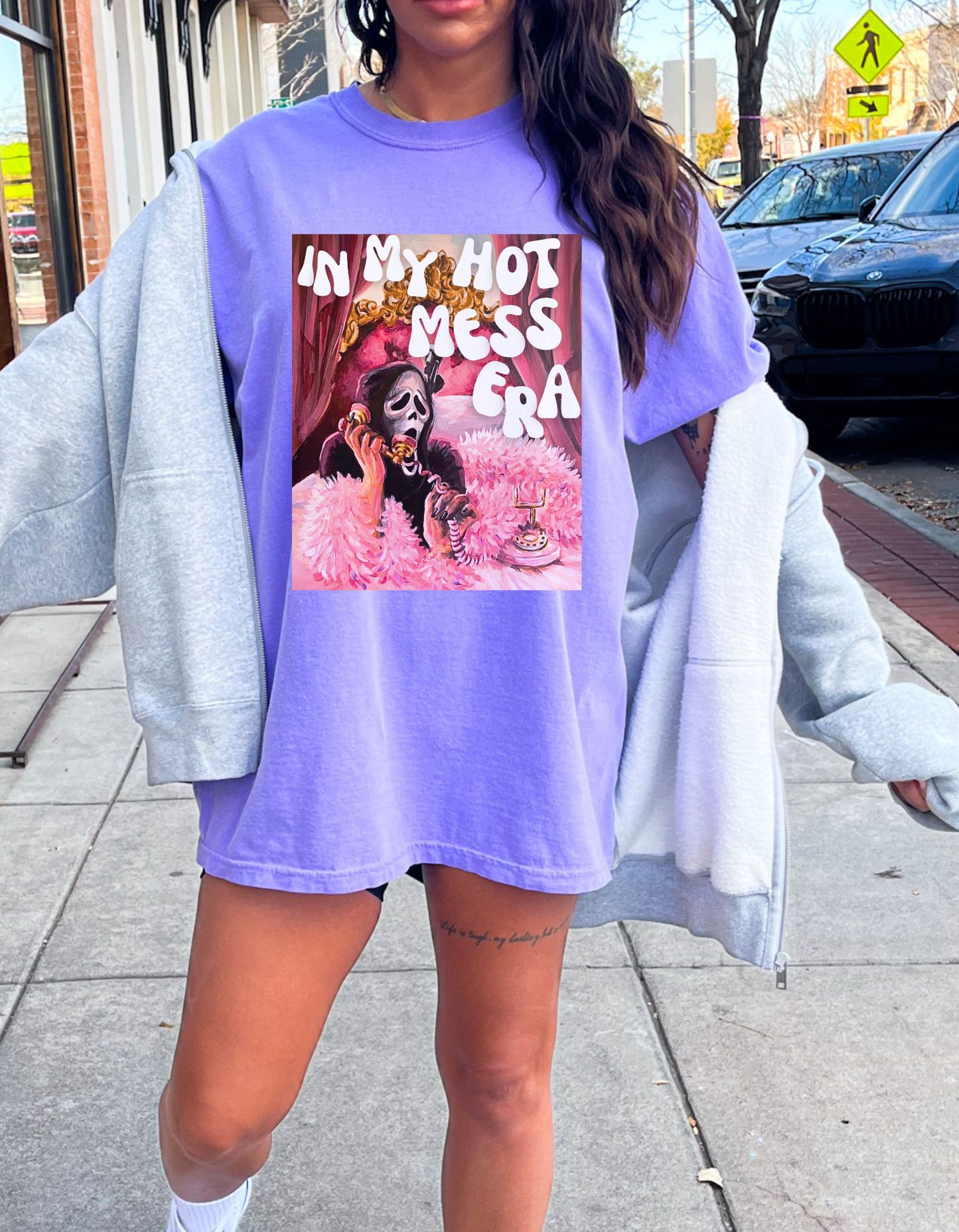 Hot Mess Era Ghostface Graphic Tee