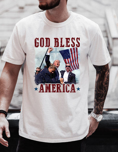 God Bless America tee