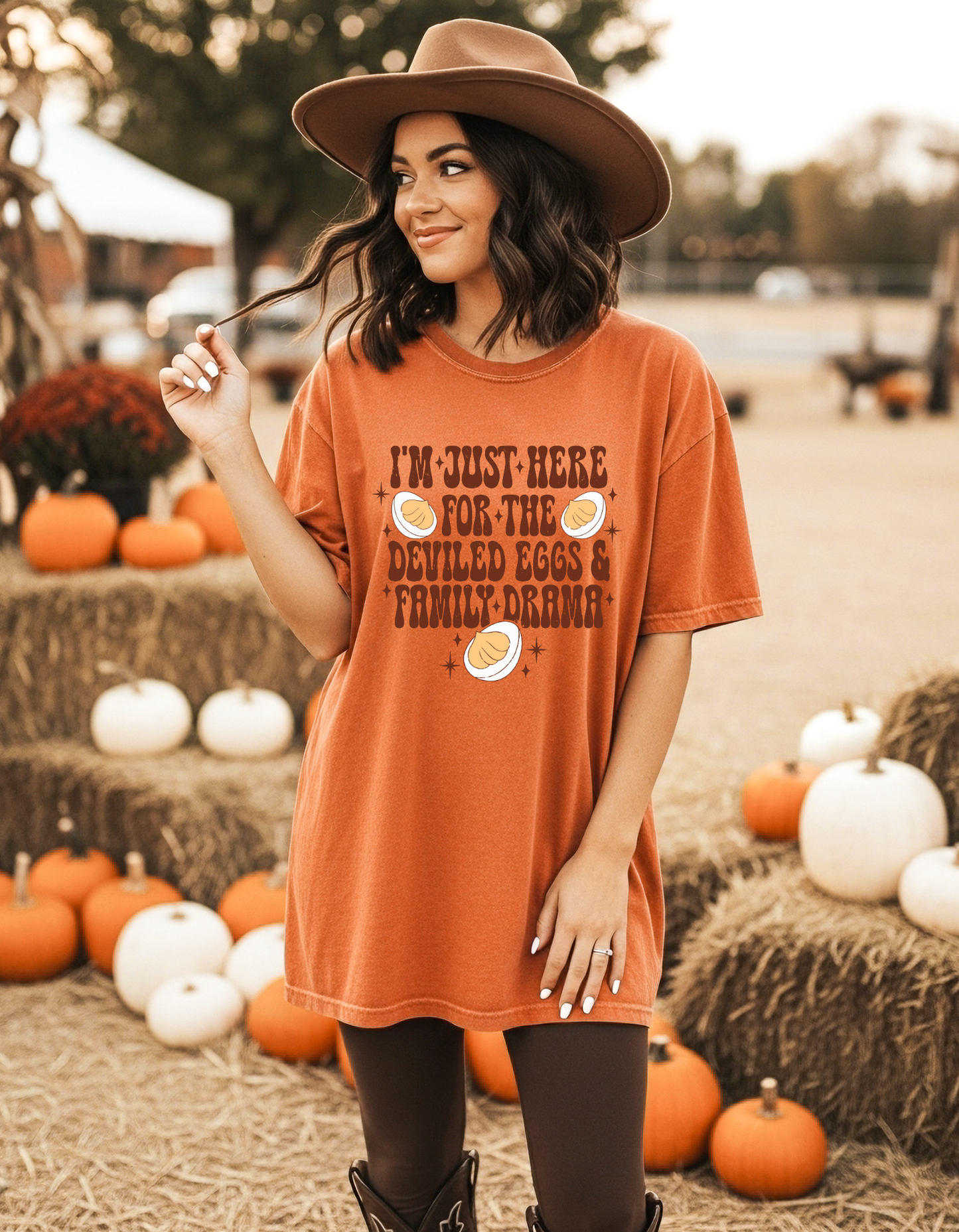 Deviled Eggs & Family Drama Graphic Tee