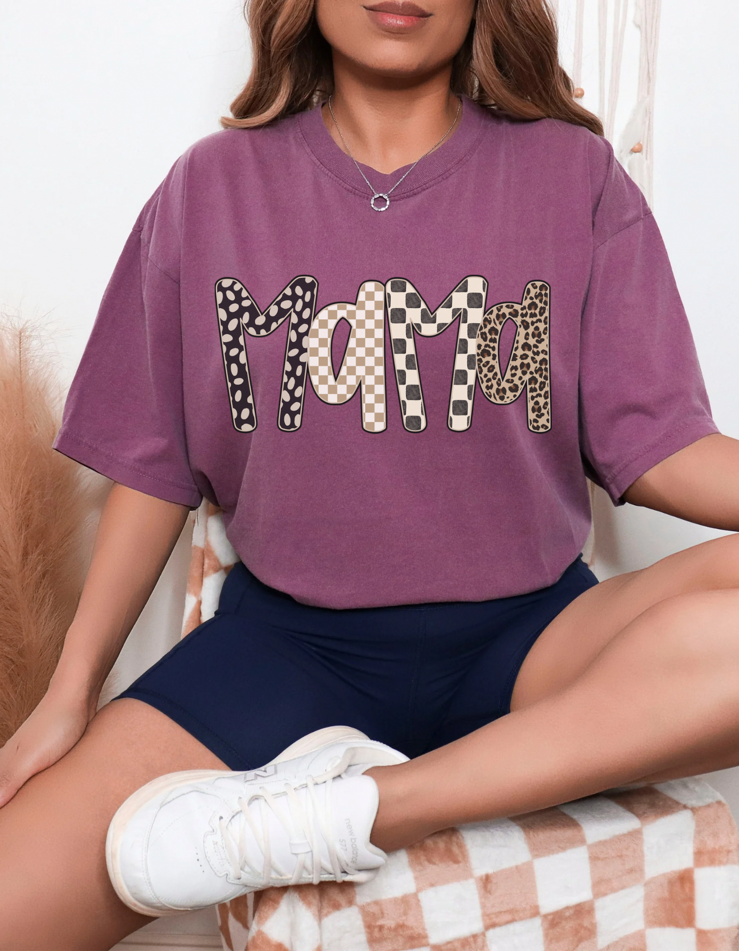 Mama leopard Graphic Tee