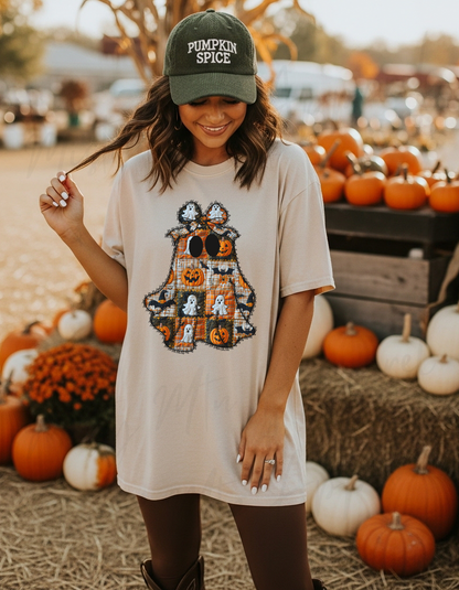 Patchwork Ghost Graphic Tee