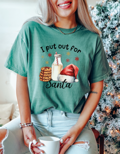 I put out for Santa tee