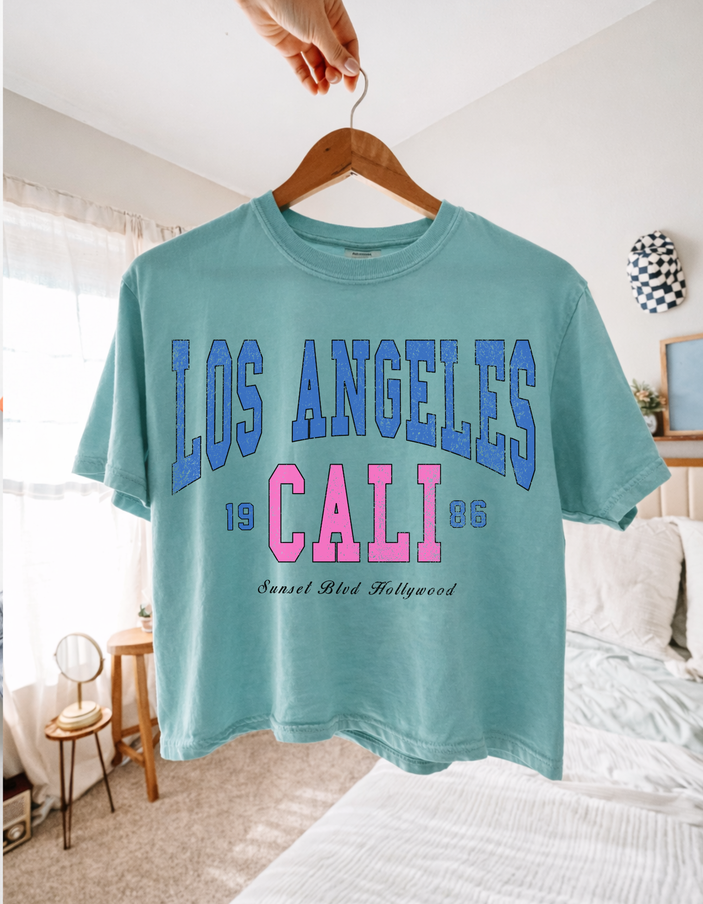 Los Angeles Cropped Boxy Tee