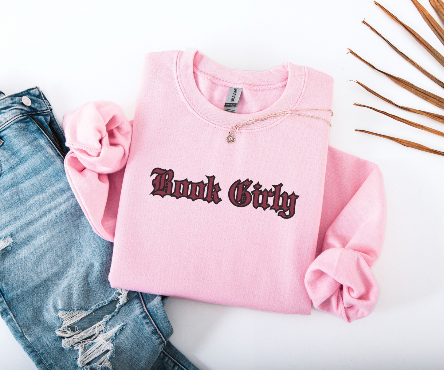 Book girly Crewneck Sweater