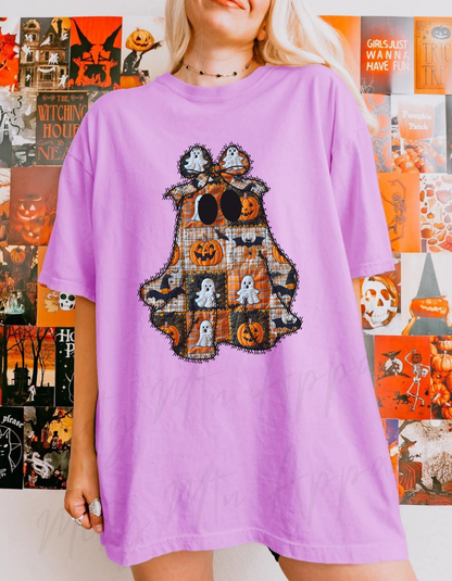 Patchwork Ghost Graphic Tee