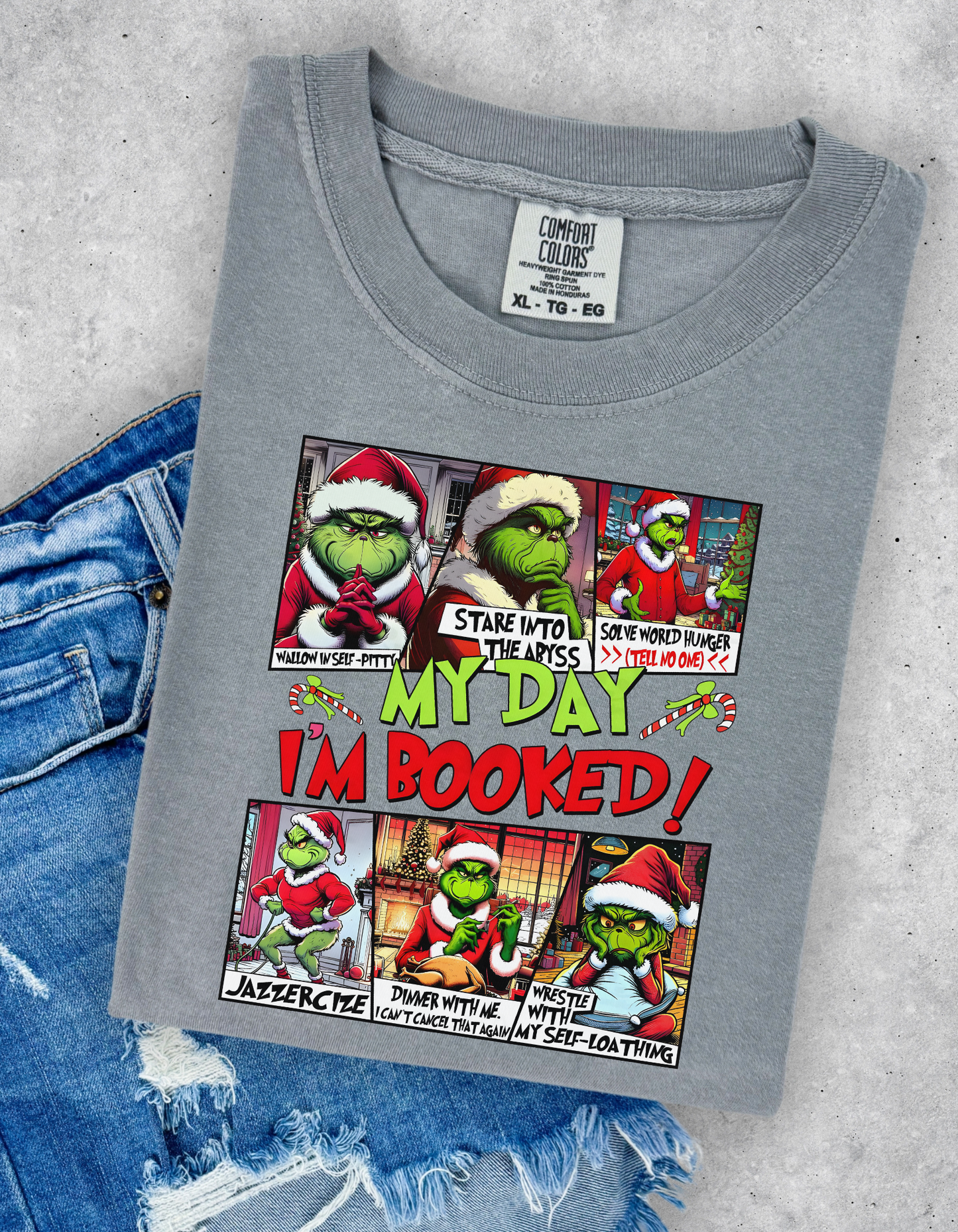 My day is booked graphic tshirt