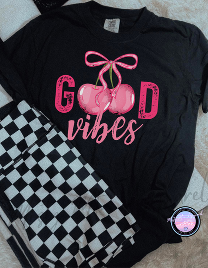 Good vibes graphic tee