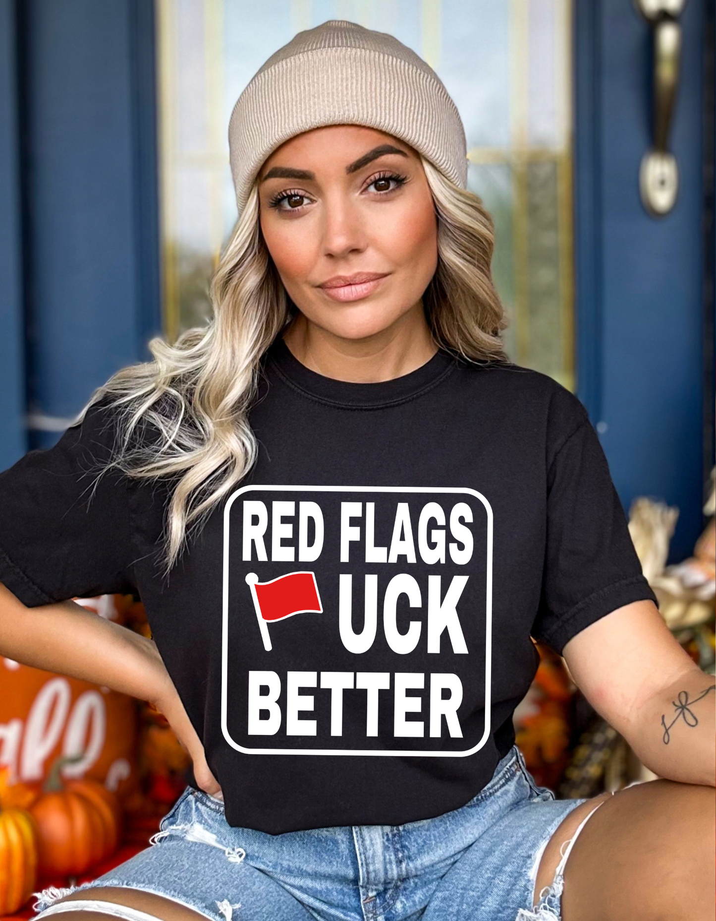 Red flags Graphic tee