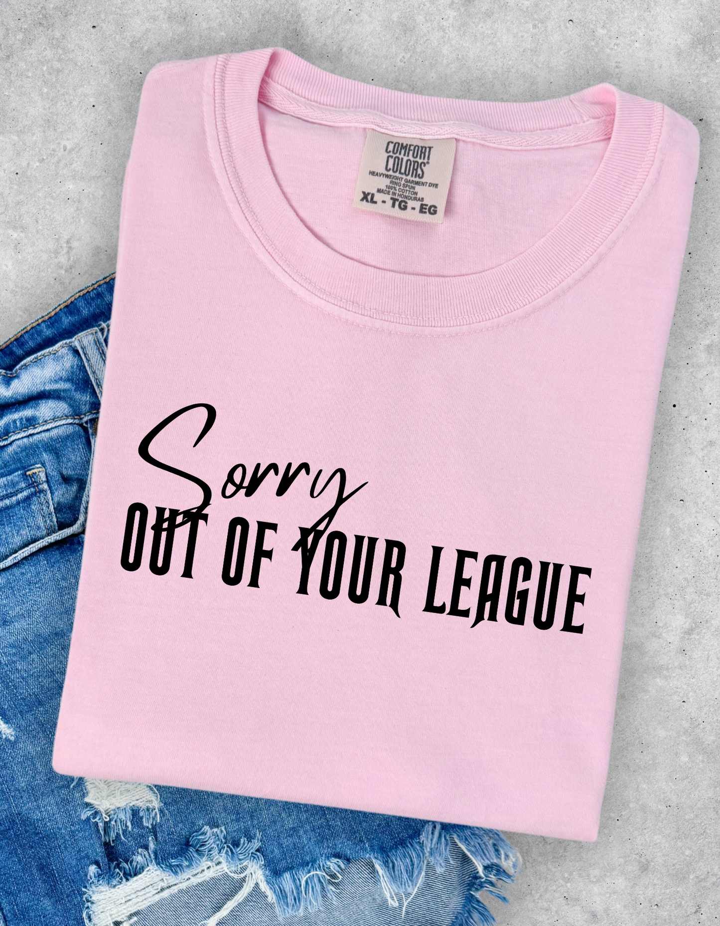Out of your League Graphic Tee