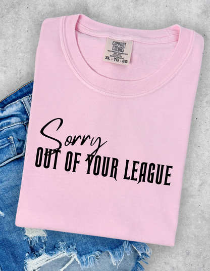 Out of your League Graphic Tee