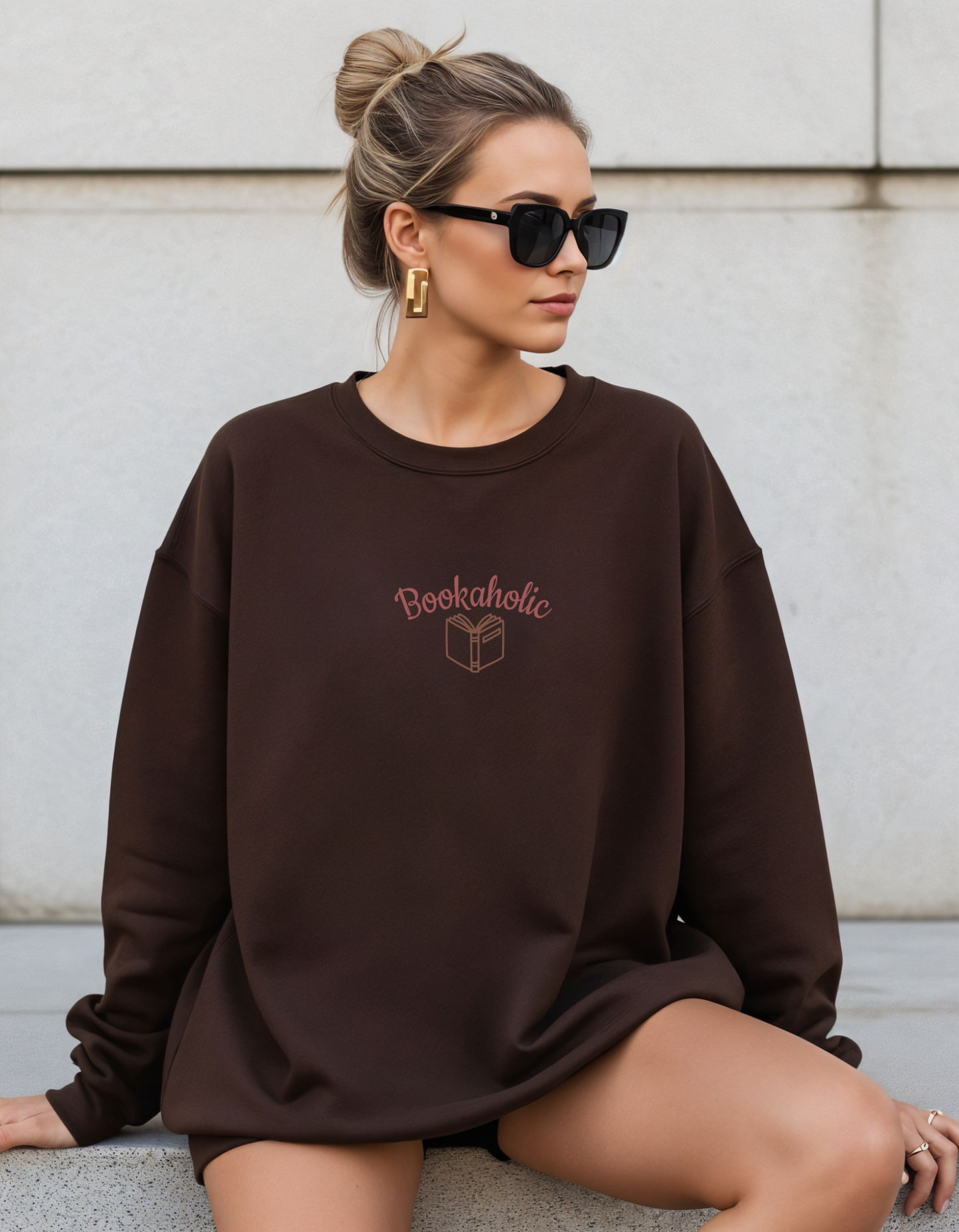 Bookaholic Crewneck sweater
