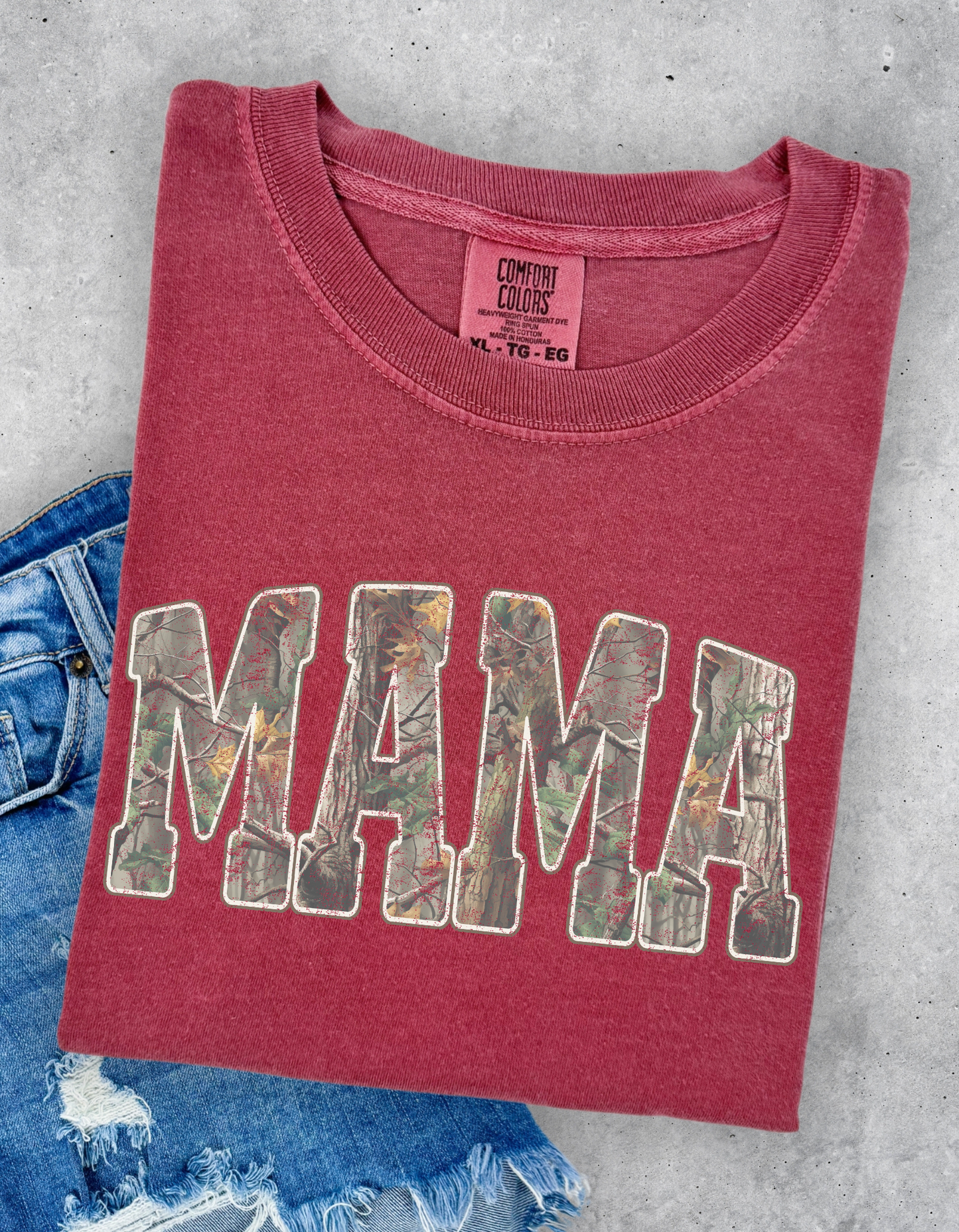 Camo Mama Graphic Tee