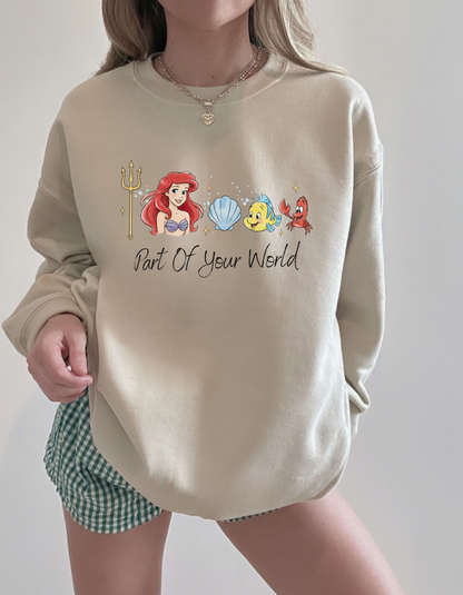 Part of Your World Crewneck sweater