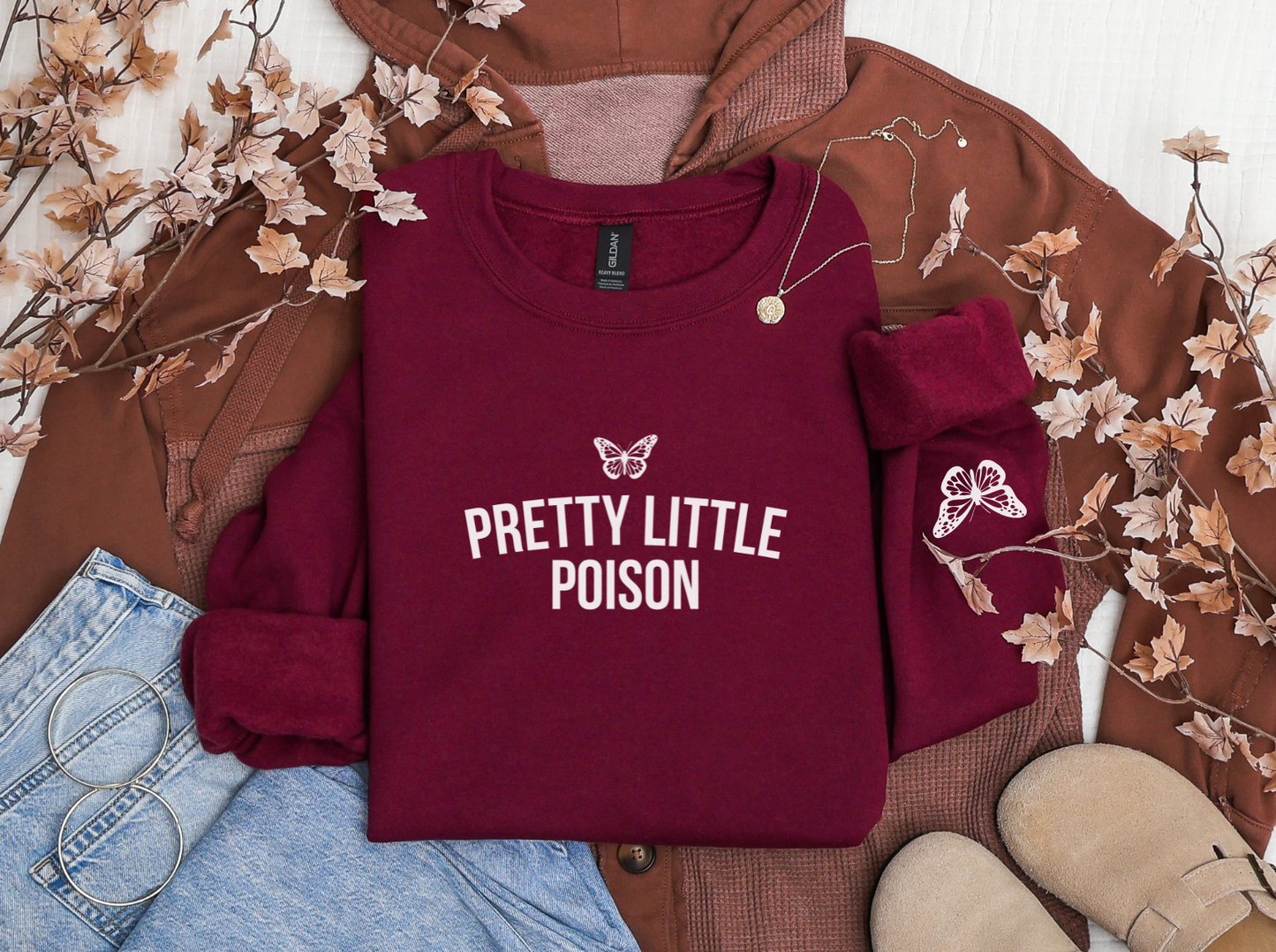 Pretty Little Poison Crewneck Sweater