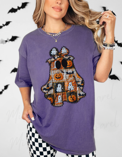 Patchwork Ghost Graphic Tee