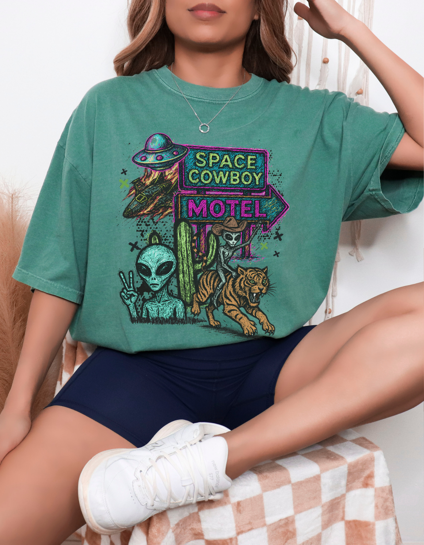 Space Cowboy Motel Graphic Tee