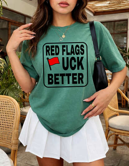 Red flags Graphic tee