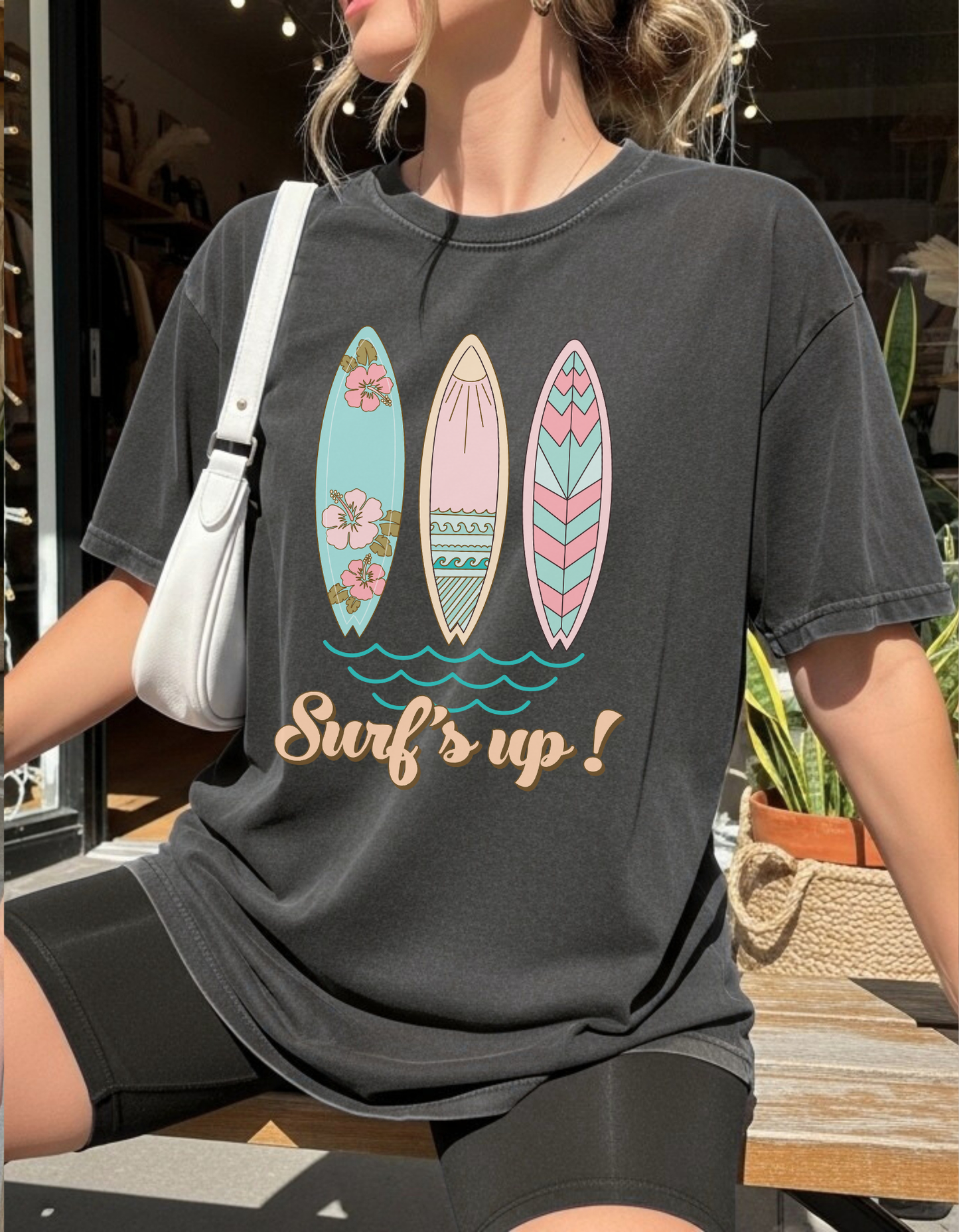 Surfs Up Graphic Tee