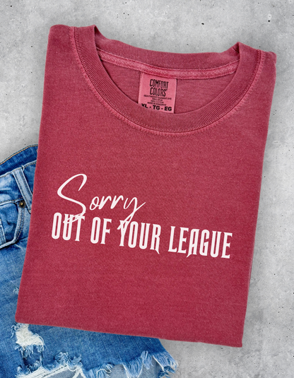 Out of your League Graphic Tee