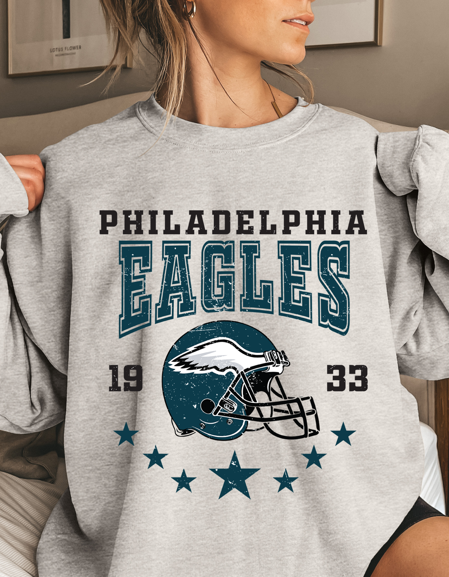 Vintage NFL Football Crewneck