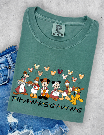 Mickey & friends Thanksgiving Tshirt
