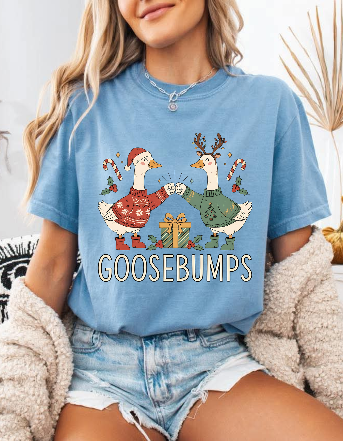 Christmas Goosebumps Graphic Tshirt