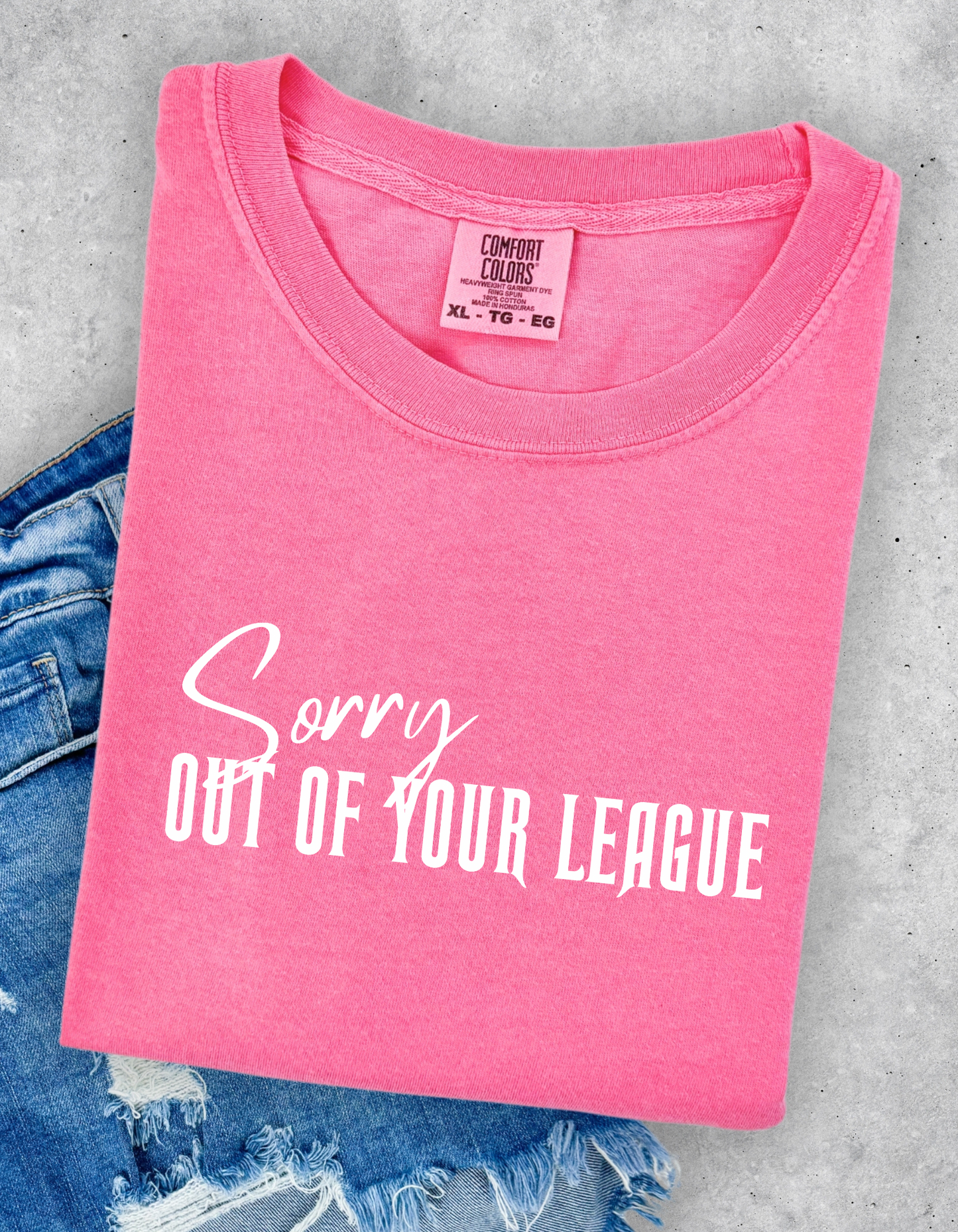 Out of your League Graphic Tee