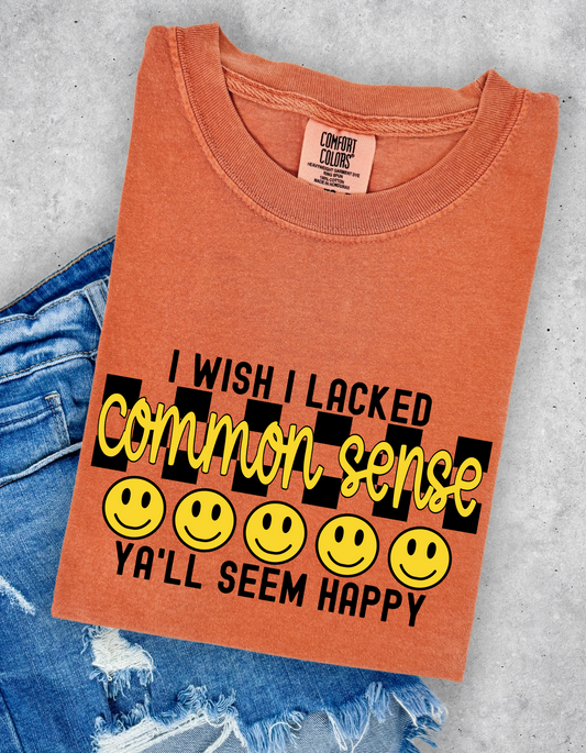 Common Sense Tshirt