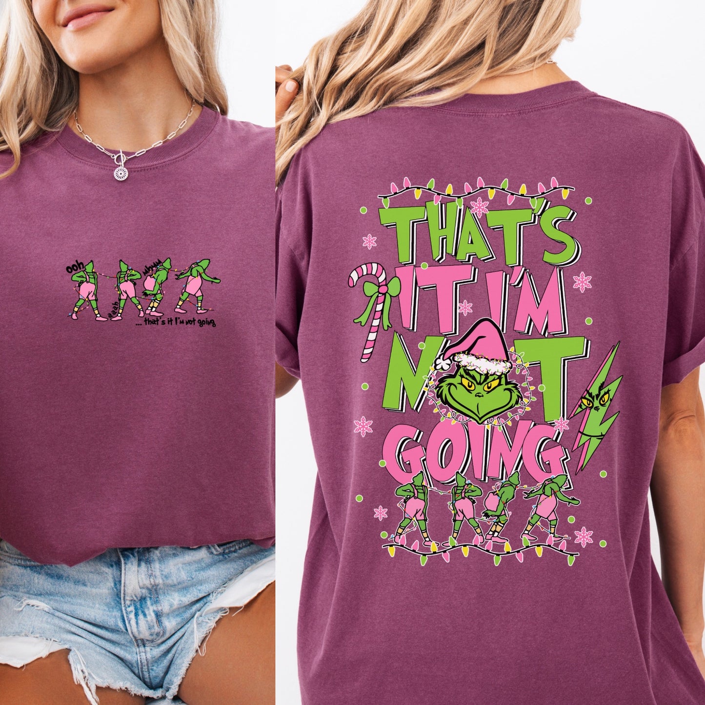 That’s it. I’m not going - Graphic tshirt