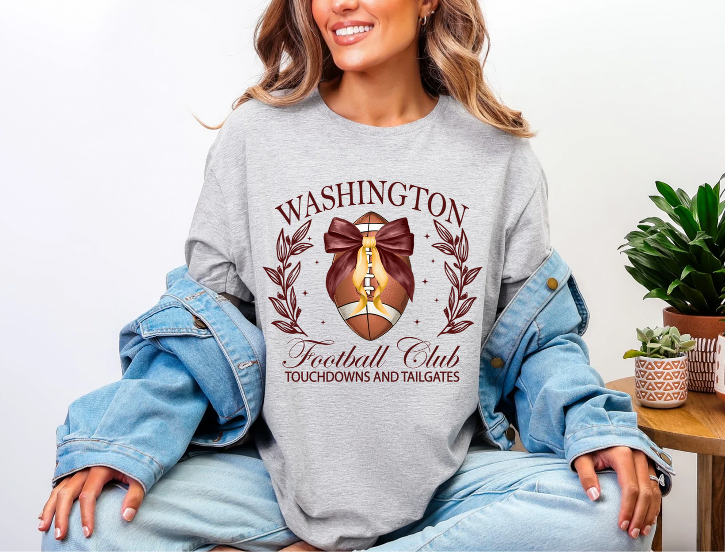 Football Team Bows Graphic Tee
