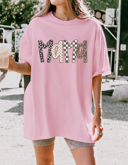 Mama leopard Graphic Tee