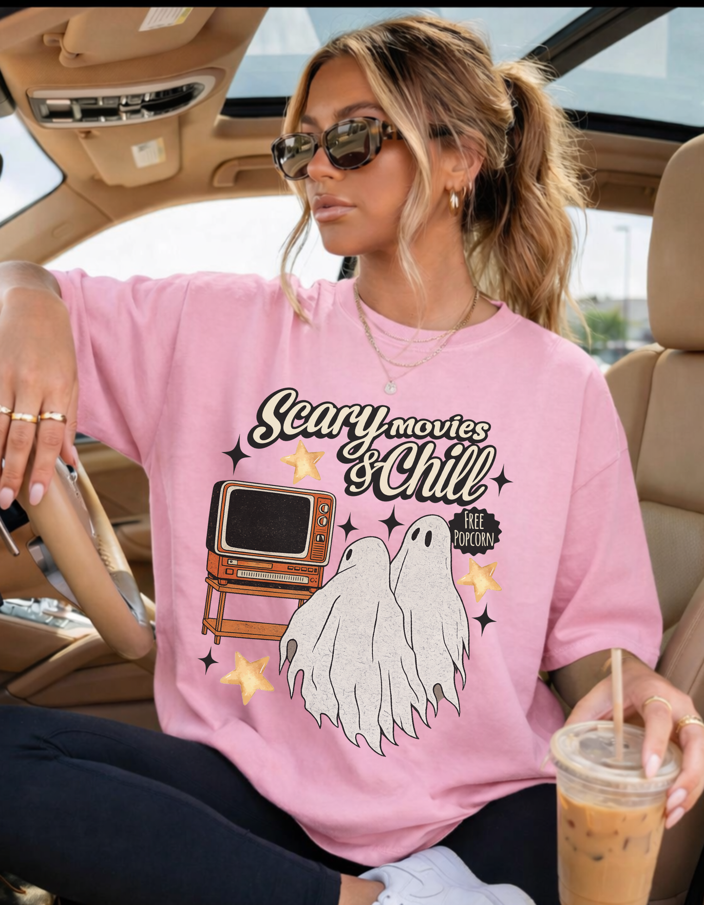 Scary movies and Chill Tee