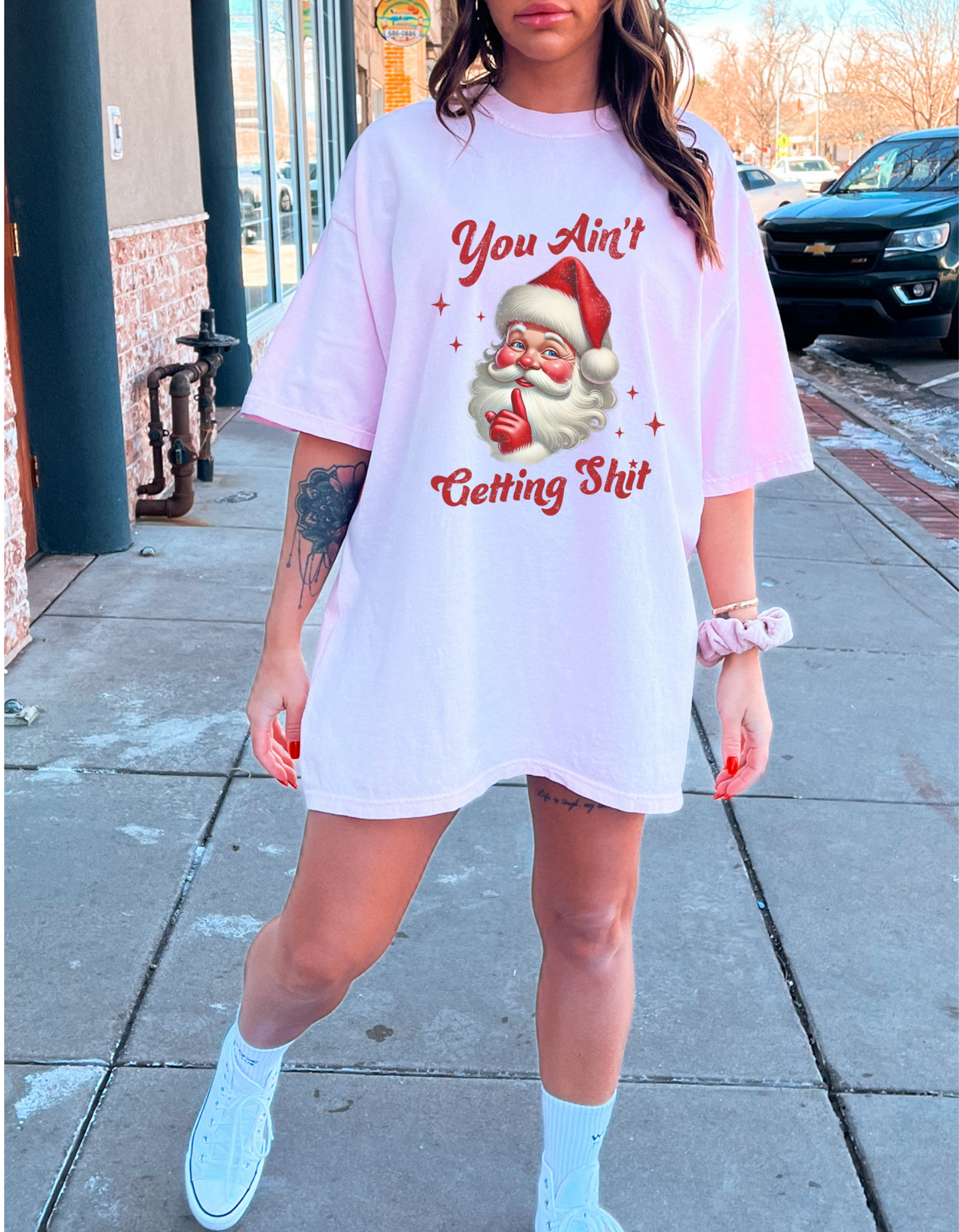 You Ain’t getting shit graphic tshirt