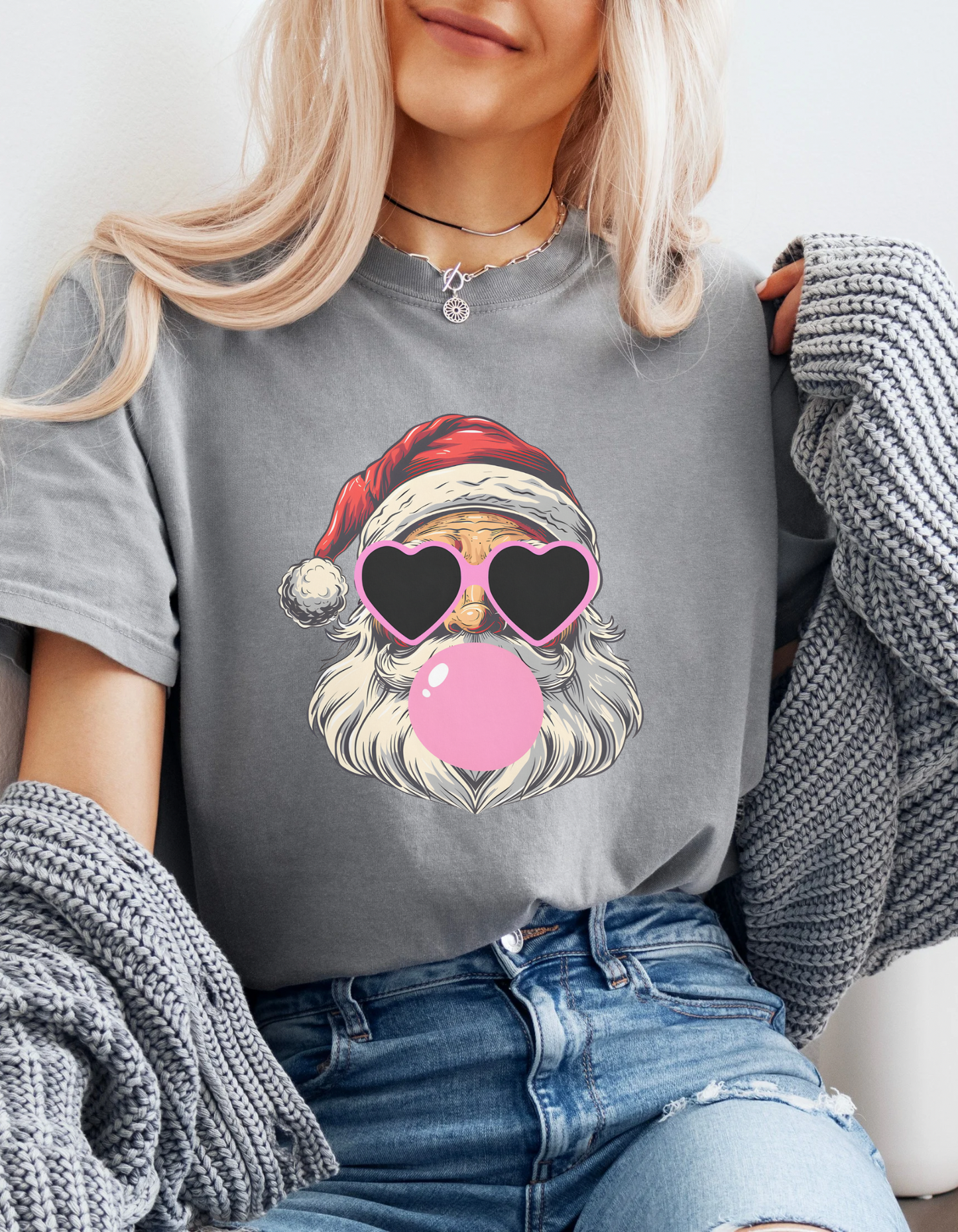 Cool retro Santa tshirt
