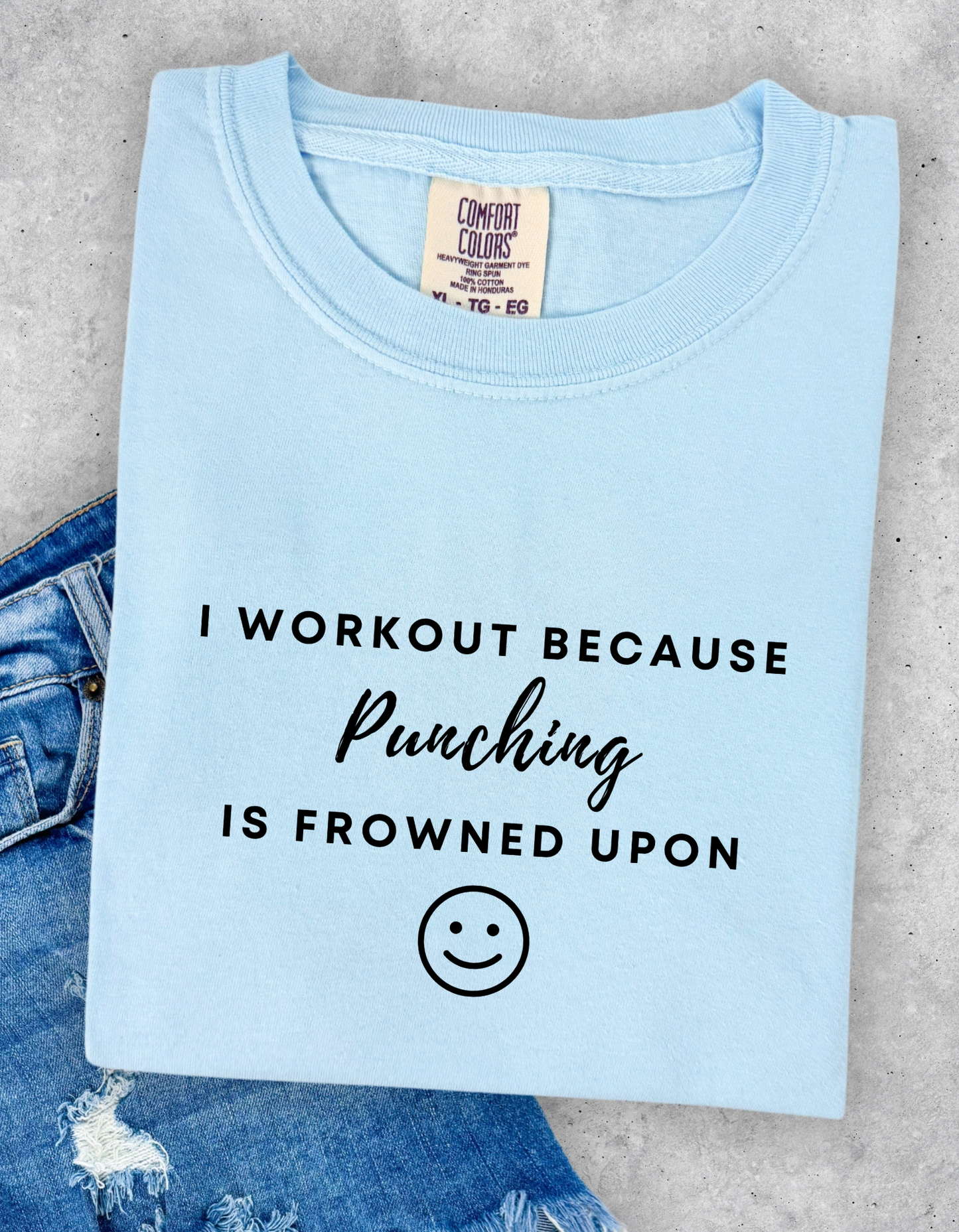 Punching is frowned upon Graphic Tshirt
